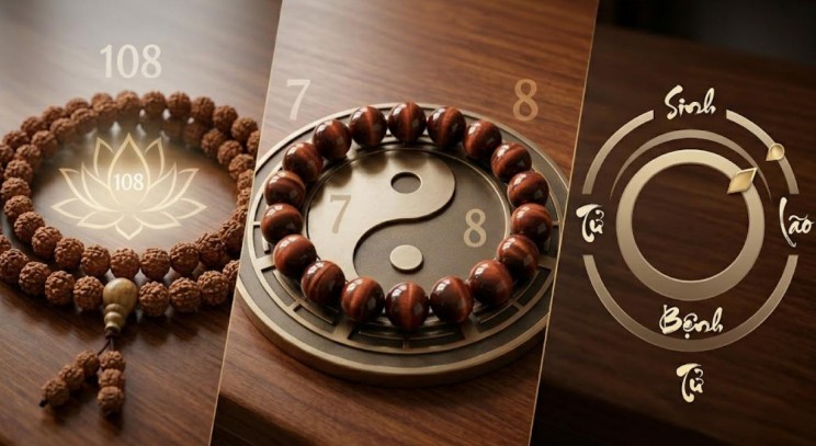 Nên Đeo Bao Nhiêu Viên Trong Vòng Tay Phong Thủy?